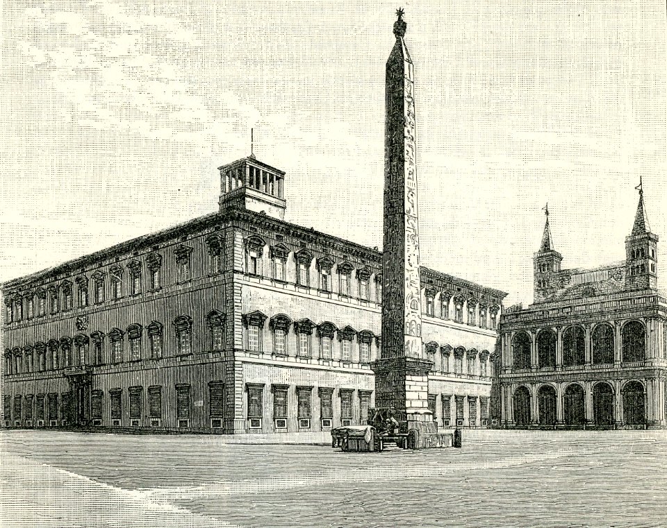 Piazza di San Giovanni in Laterano e Palazzo Lateranense