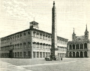 Piazza di San Giovanni in Laterano e Palazzo Lateranense