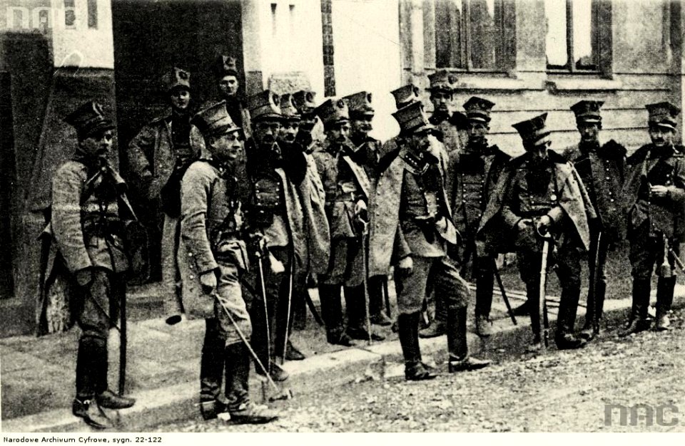 PIC 22-1220 1. Uhlanen-Schwadron, Polnische Legionen (1914–1918), Neu Sandez (1915)
