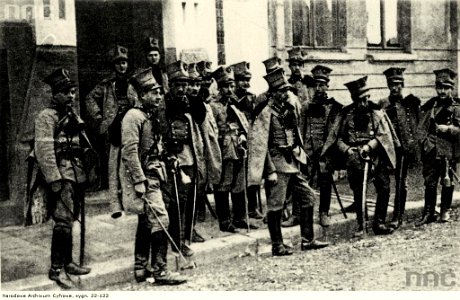 PIC 22-1220 1. Uhlanen-Schwadron, Polnische Legionen (1914–1918), Neu Sandez (1915)