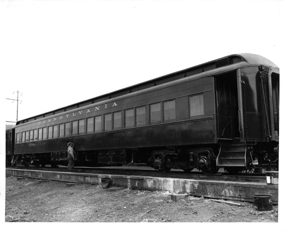 Photograph of Original Train Car Exterior of Freedom Train (18896848420)