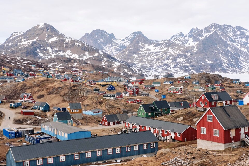 Highland path village