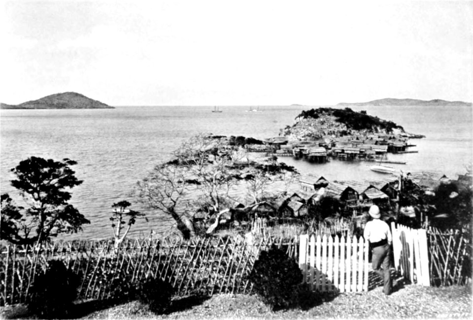 Picturesque New Guinea Plate VII (b) - Elevala Island, from Mission Station