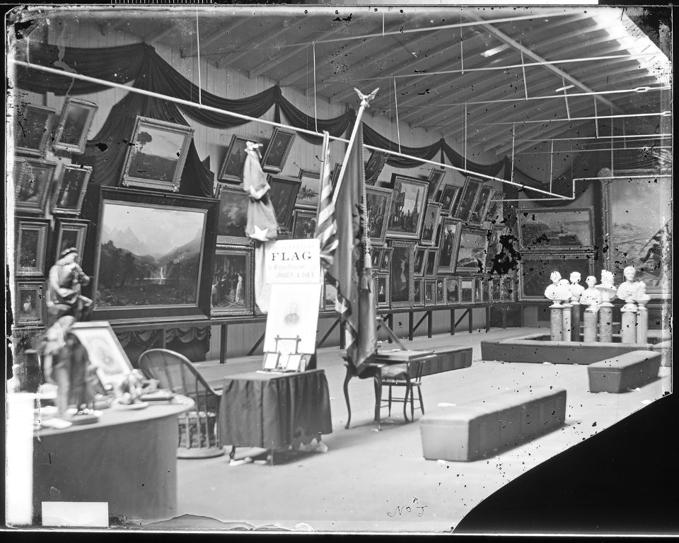 Picture gallery. Metropolitan Fair, N.Y.C - NARA - 526231