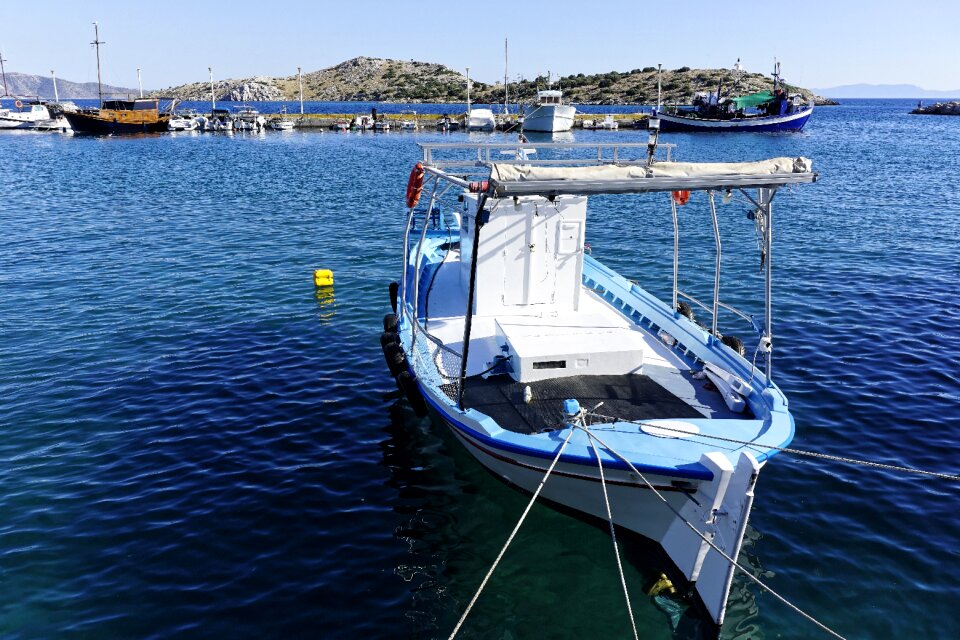 Boat port fishing