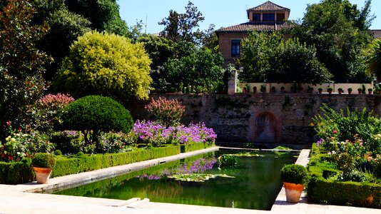 Andalusia palace alhambra photo