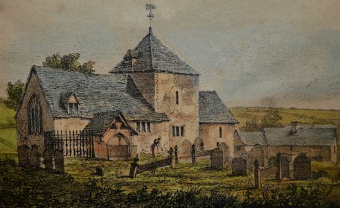 Pierre Simonau, Seale Church, c. 1825 photo