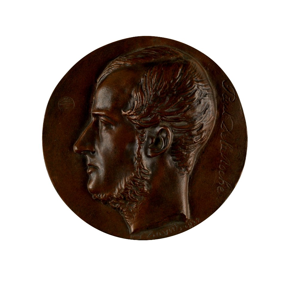 Pierre-Jean David d'Angers - Hippolyte Delaroche (1797-1856) - Walters 54851