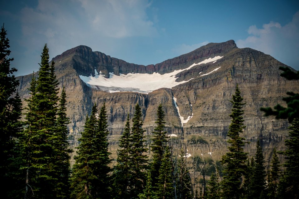 Piegan Glacier on Piegan Mountain