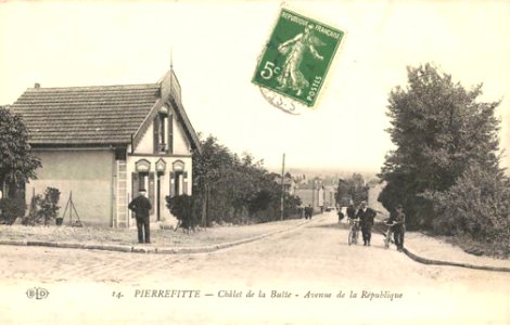 Pierrefitte.Avenue de la République.Châlet de la Butte