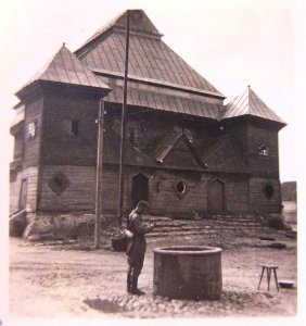 Pieskaŭskaja synagoga. Пескаўская сынагога (1941-44)