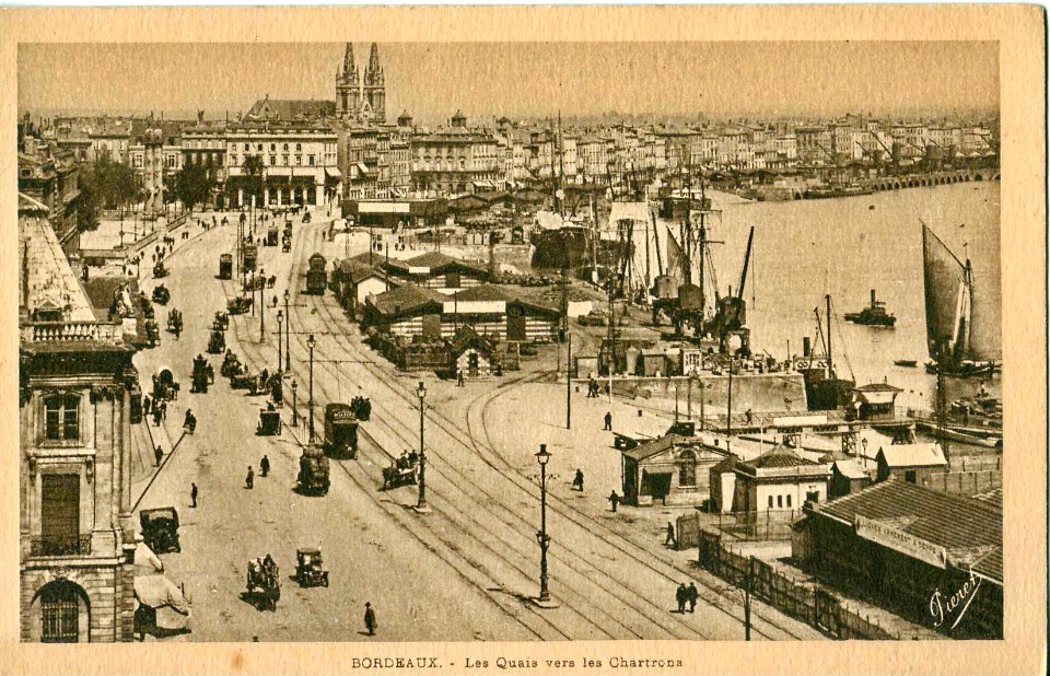 Pierre Barreau -BORDEAUX - Les Quais vers les Chartrons
