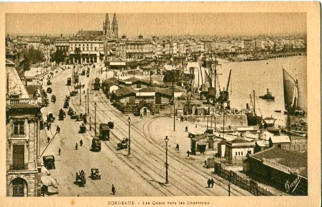 Pierre Barreau -BORDEAUX - Les Quais vers les Chartrons