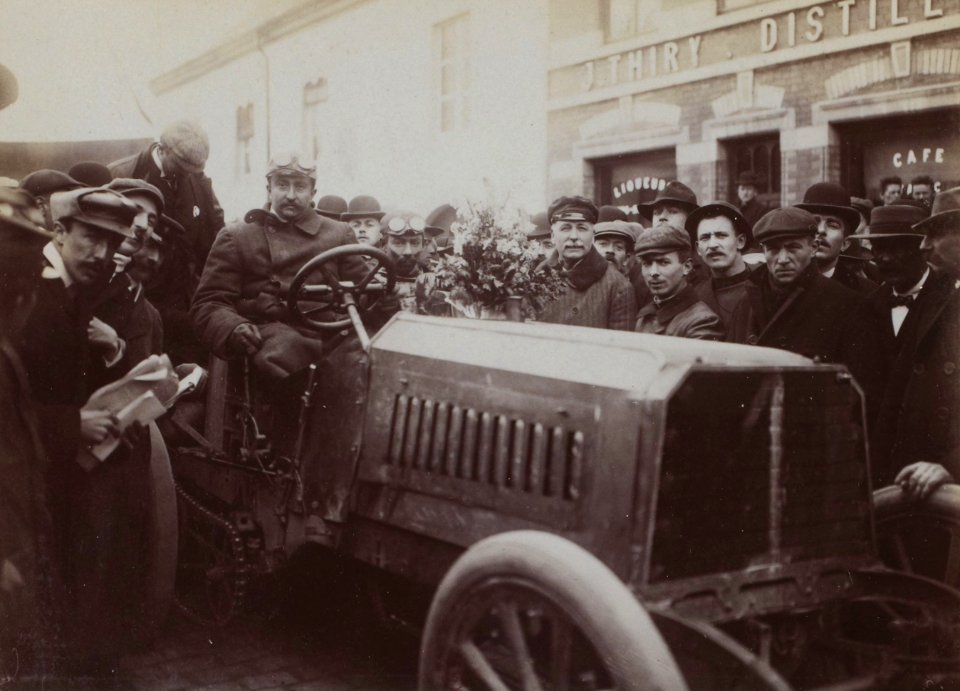 Pierre de Crawhez, vainqueur du Circuit des Ardennes en juin 1903