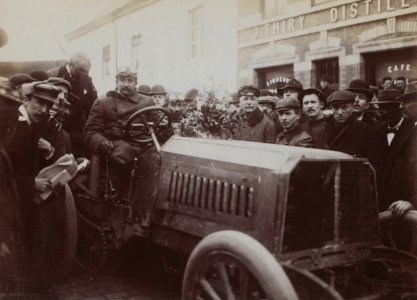Pierre de Crawhez, vainqueur du Circuit des Ardennes en juin 1903