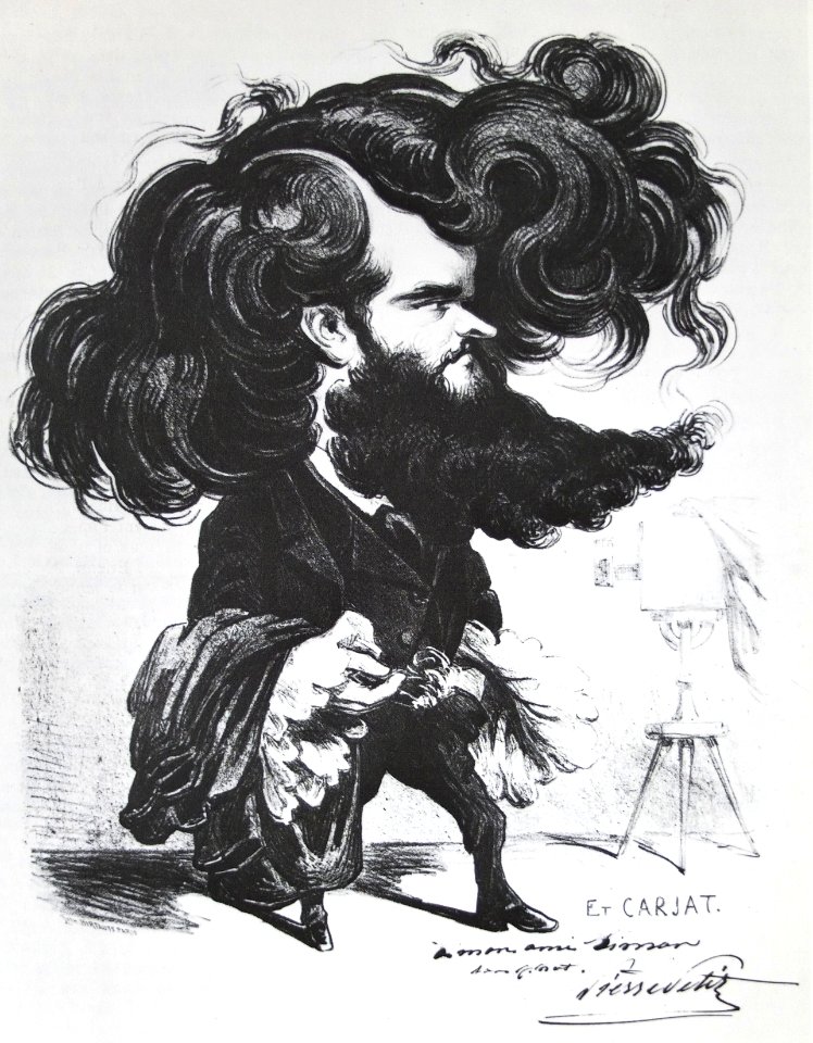 Pierre Petit dessin par étienne Carjat vers 1860