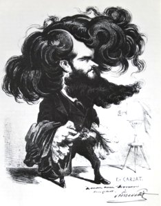 Pierre Petit dessin par étienne Carjat vers 1860 photo