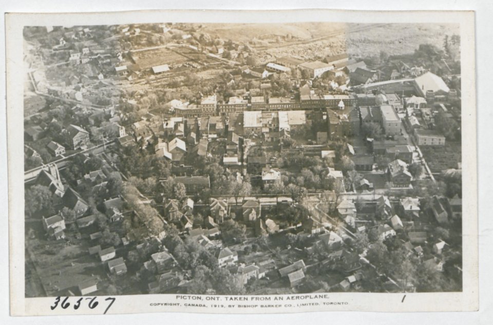Picton Ontario from the Air (HS85-10-36567) original