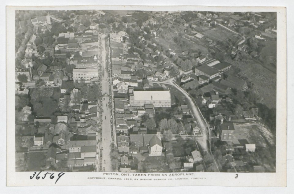 Picton Ontario from the Air (HS85-10-36569) original
