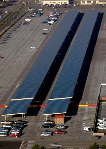 Photovoltaic system at navy base