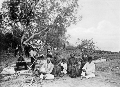 Picturesque New Guinea Plate XVIII - Native teachers, Kabade District