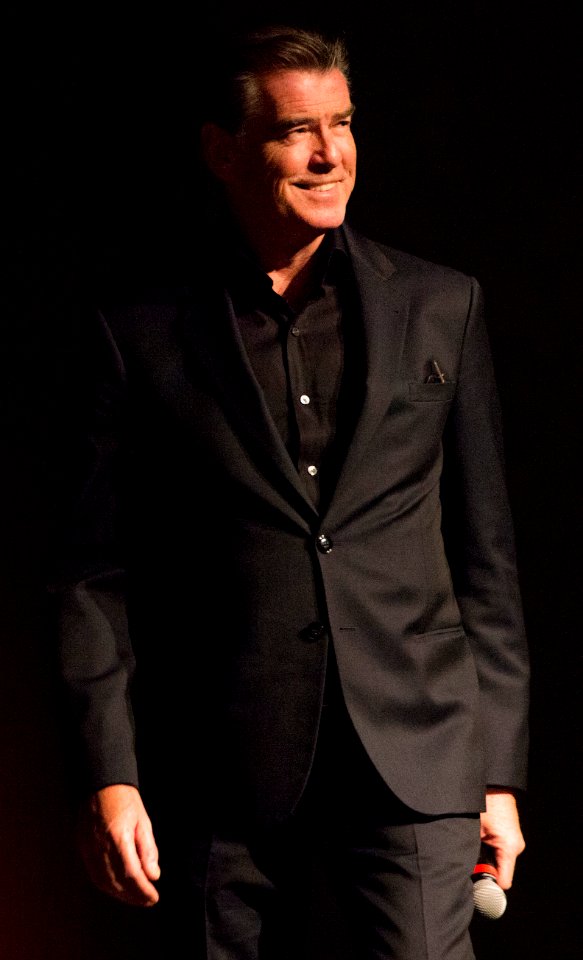 Pierce Brosnan at the LBJ Presidential Library 2017