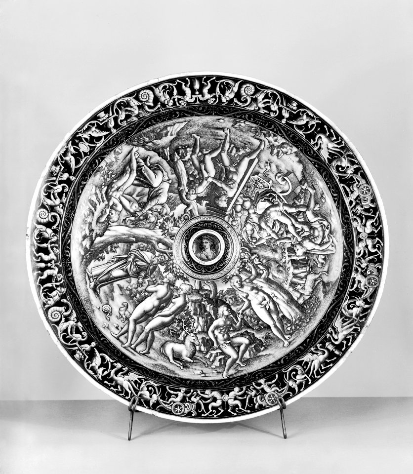 Pierre Reymond - Ewer Basin Depicting Five Scenes from Genesis - Walters 44208