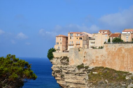 Corsican cliff travel photo