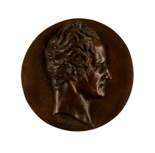 Pierre-Jean David d'Angers - François-August-René, Vicomte de Chateaubriand (1768-1848) - Walters 54849