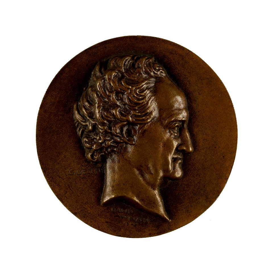 Pierre-Jean David d'Angers - Johann Wolfgang von Goethe (1749-1832) - Walters 542390