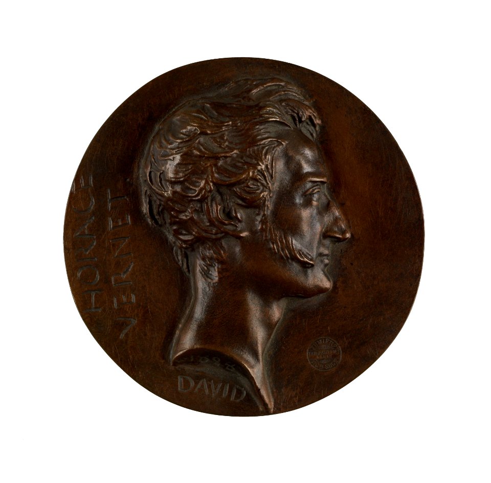 Pierre-Jean David d'Angers - Émile-Jean-Horace Vernet (1789-1863) - Walters 54825