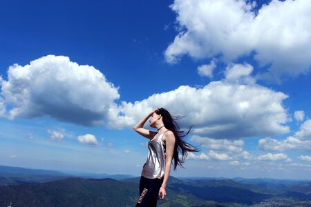 Beauty wind sky
