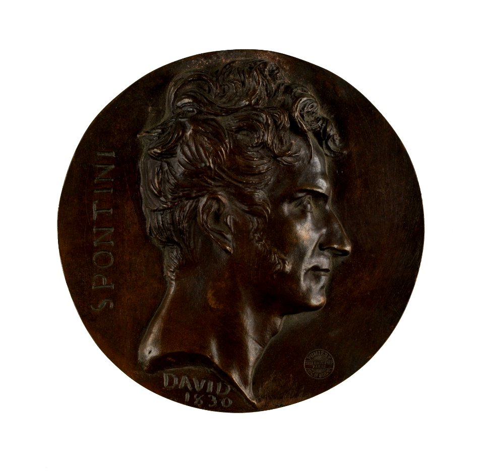 Pierre-Jean David d'Angers - Gasparo Luigi Pacifico Spontini (1779-1851) - Walters 54830