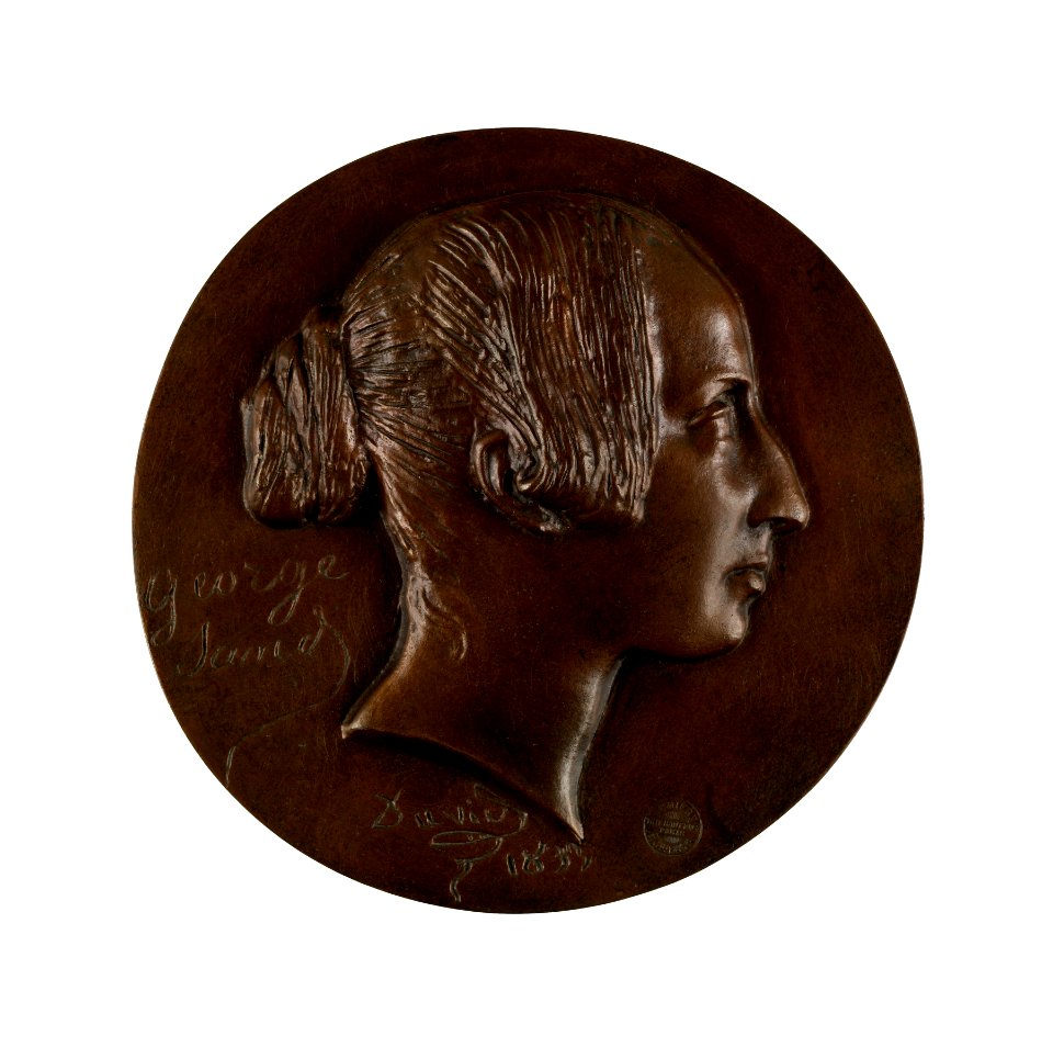 Pierre-Jean David d'Angers - George Sand (1804-1876) - Walters 54831