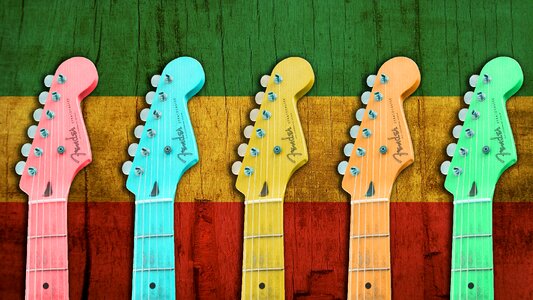Guitar instruments sound