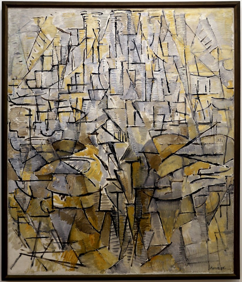 Piet mondrian, tableau n. 4, 1913, 01
