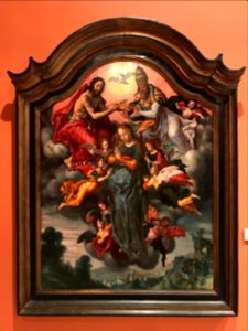 Pieter Aertsen - Coronación de la Virgen
