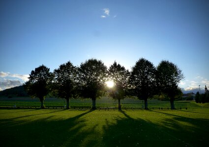Landscape panorama sky