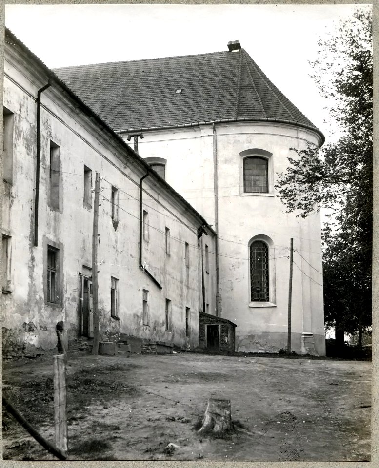 Pinsk, Franciškanskaja. Пінск, Францішканская (J. Zialinski, 1921)