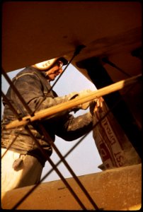 PILOT OF DUSTING PLANE - NARA - 542497