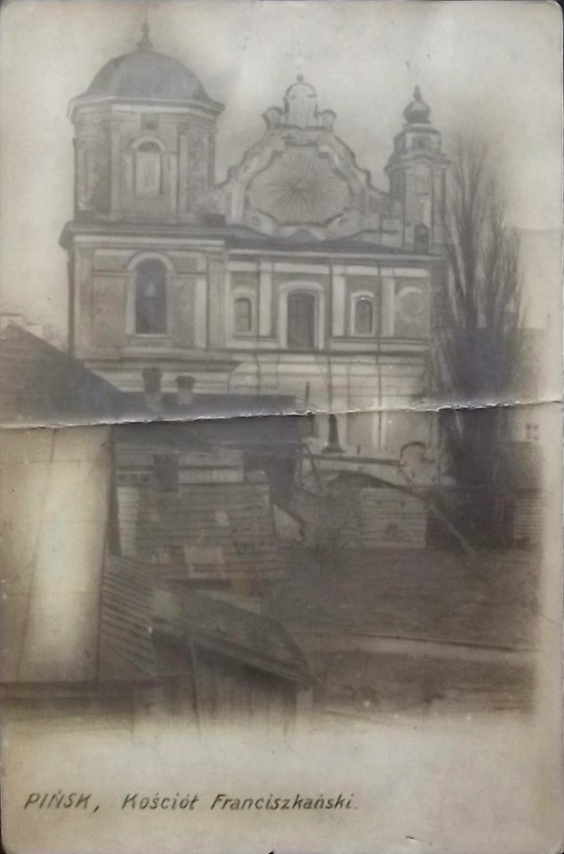 Pinsk, Listoŭskaja, Franciškanski. Пінск, Лістоўская, Францішканскі (1905, 1920-29)