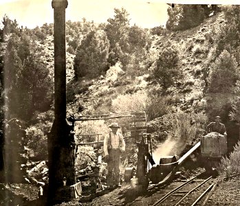 Pine grove nev steam boiler 1880 photo