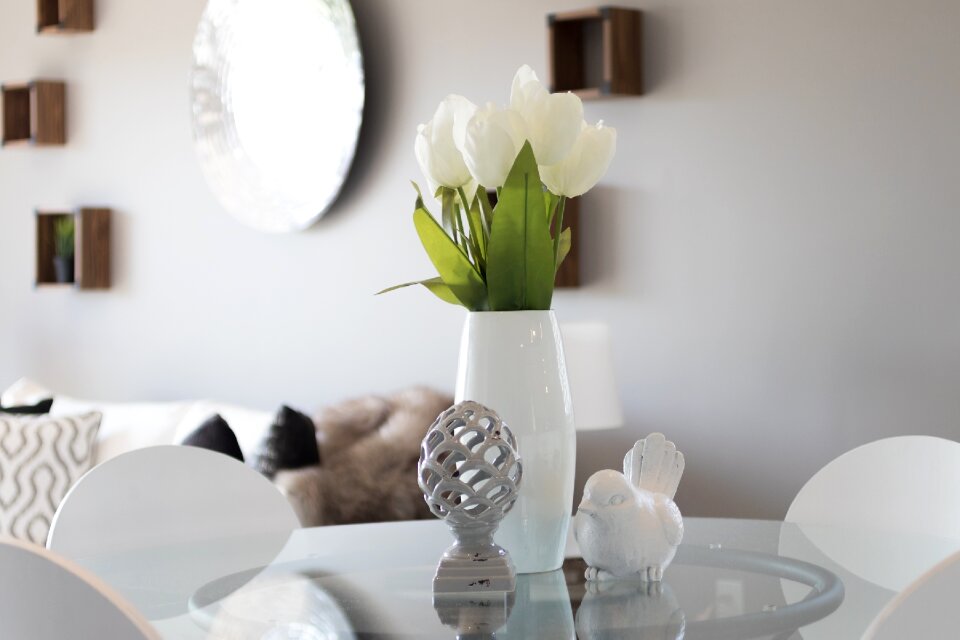White interior architecture