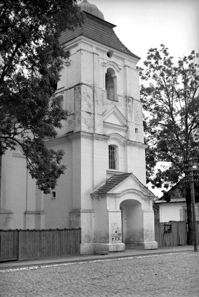 Pinsk, Albrechtaŭskaja, Kamunistaŭski. Пінск, Альбрэхтаўская, Камуністаўскі (H. Poddębski, 1936)