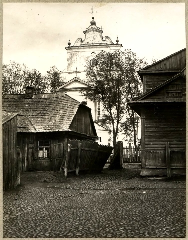Pinsk, Bernardynski. Пінск, Бэрнардынскі (J. Zialinski, 1921) (2)