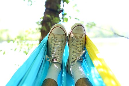 Leg sock hammock