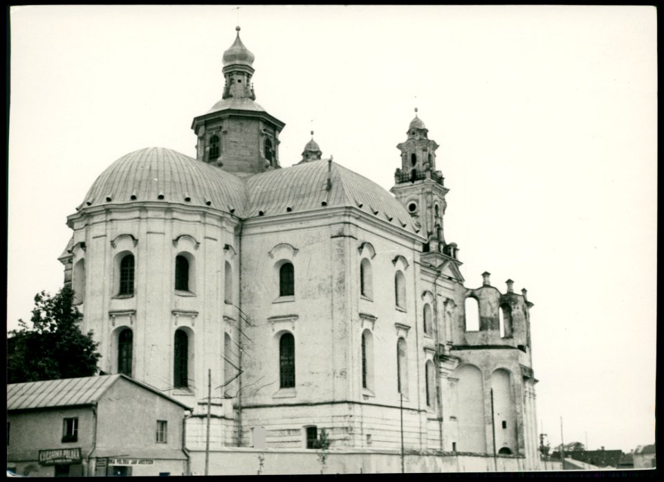 Pinsk, Stolinskaja-Rynak, Katedra. Пінск, Столінская-Рынак, Катэдра (H. Poddębski, 1936) (2)