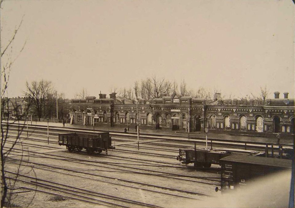 Pinsk, Čyhunačnaja. Пінск, Чыгуначная (1915-18)