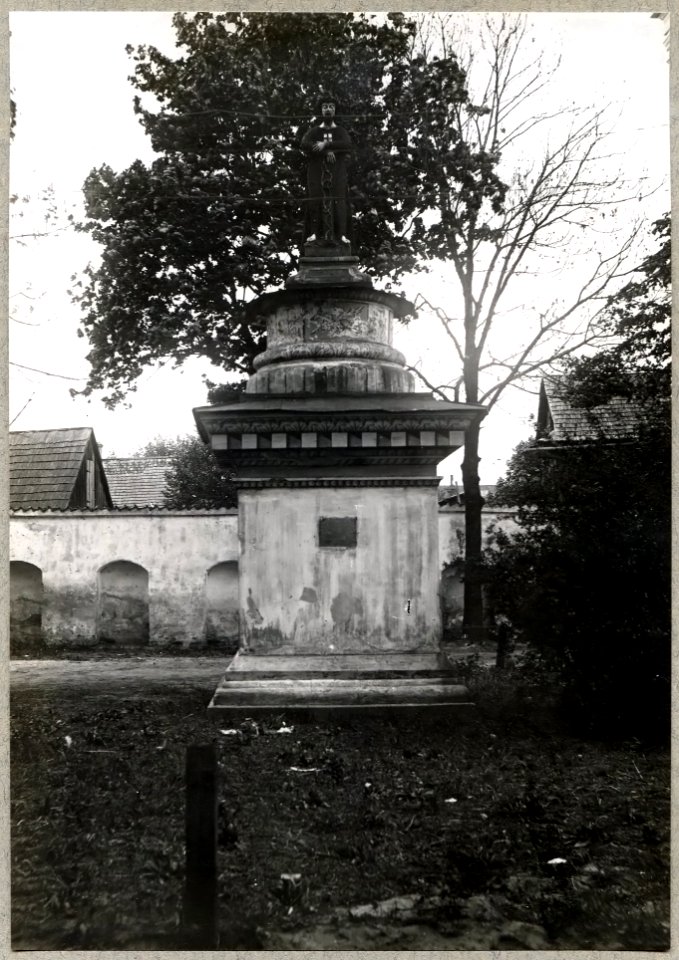 Pinsk, Listoŭskaja, Franciškanski. Пінск, Лістоўская, Францішканскі (J. Zialinski, 1921) (2)