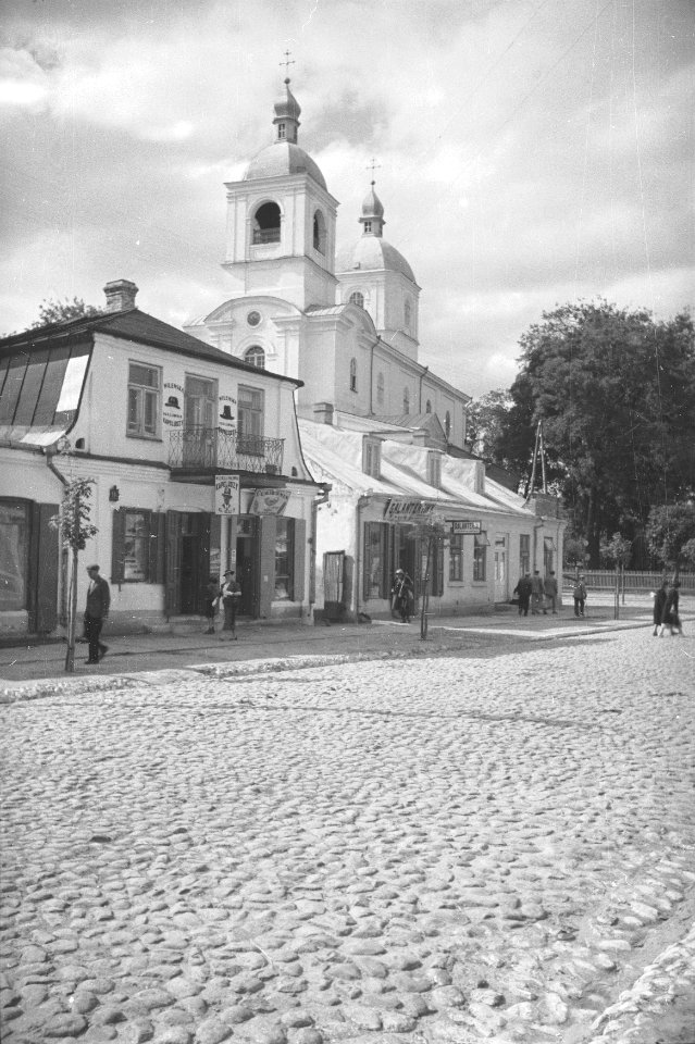 Pinsk, Łahišynskaja-Daminikanskaja. Пінск, Лагішынская-Дамініканская (H. Poddębski, 1936)